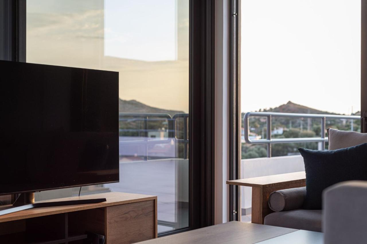 Appartement Sounio Panoramic Loft à Cap Cap Sounion Extérieur photo