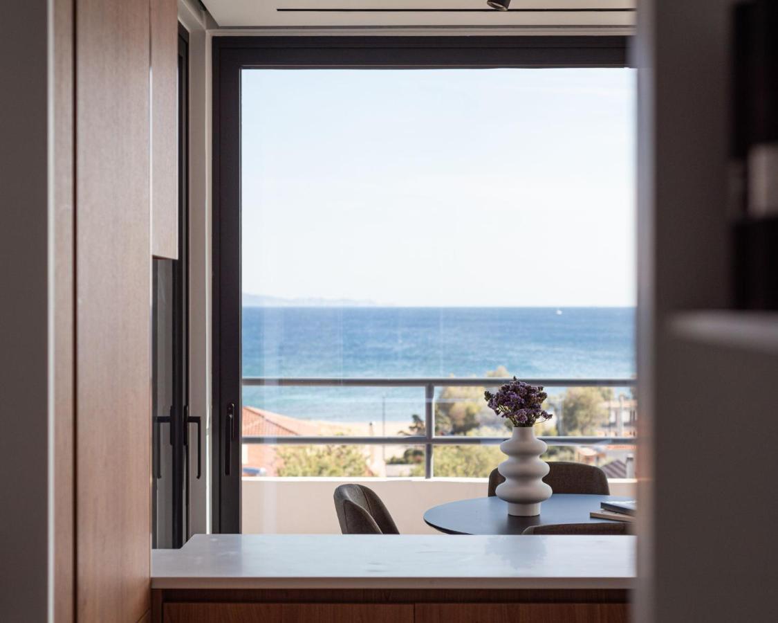 Appartement Sounio Panoramic Loft à Cap Cap Sounion Extérieur photo