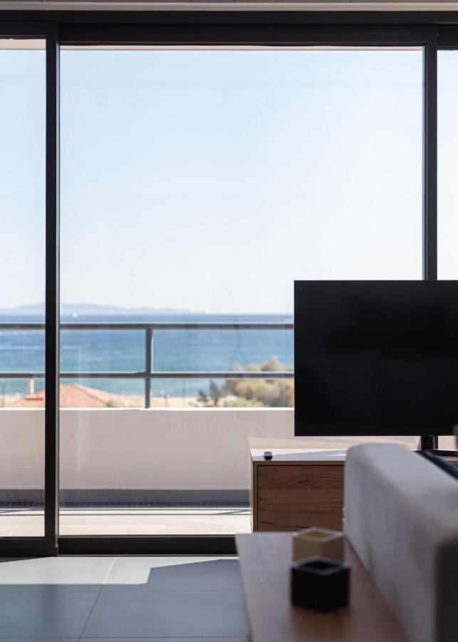 Appartement Sounio Panoramic Loft à Cap Cap Sounion Extérieur photo