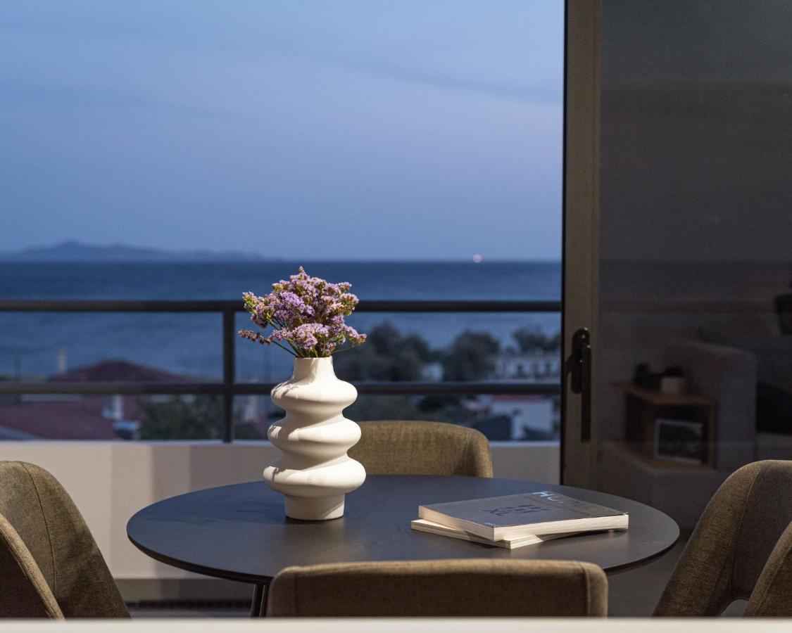 Appartement Sounio Panoramic Loft à Cap Cap Sounion Extérieur photo
